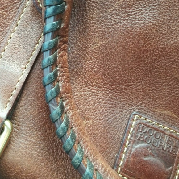 DOONEY & BOURKE LARGE LEATHER SATCHEL OBO
